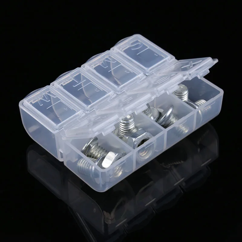 

Electronic Components IC Chip Screw Storage Case Plastic Portable Practical Tool Box Mobile Phone Repair DIY Tool Boxes