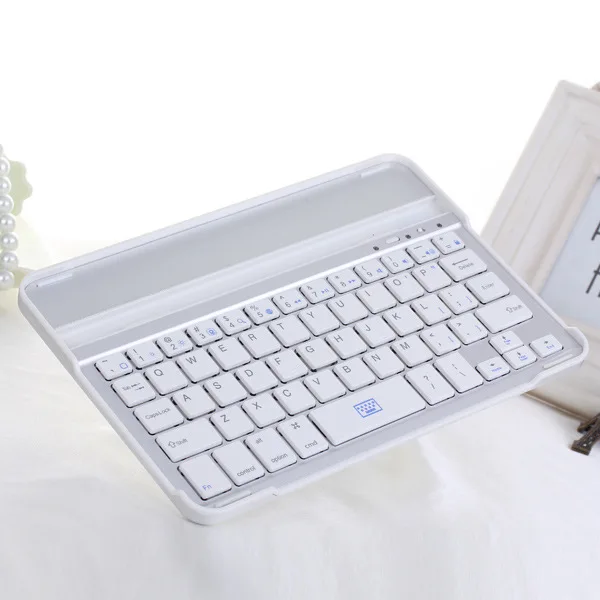 Алюминиевый сплав Bluetooth клавиатура с подставкой для ipad mini 2 3 Клавиатура чехол кронштейн для ipad mini 4 клавиатура для ipad