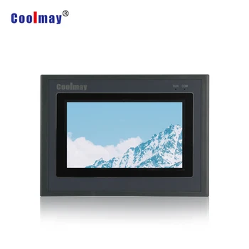 

4.3 inch 12di 12do transistor outputs pt100 analog inputs pwm output rs485 rs232 industrial all in one plc touchscreen