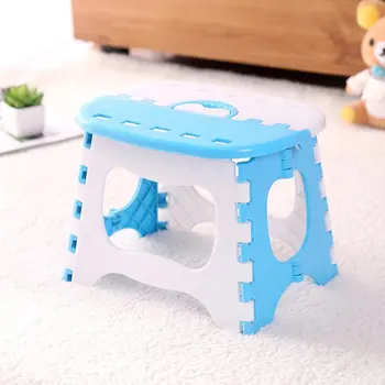 

Portable Plastic Foldable Stool Low Stool for Kids and Adults Easy To Store and Carry Outdoor Fishing Multi Purpose