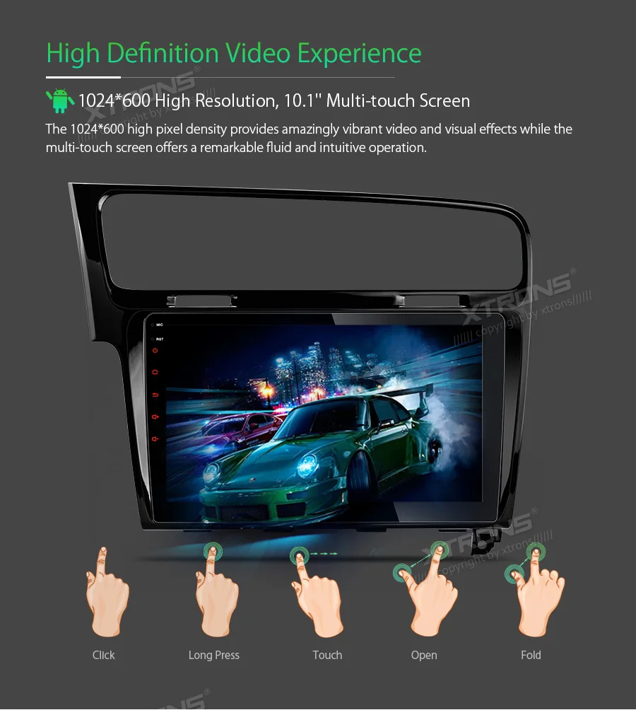 Perfect XTRONS 10.1" Android Radio GPS Car Player USB WIFI OBD NO DVD for VW Volkswagen vw Golf 7 Left Drive 2013 2014 2015 2016 2017 6 Perfect XTRONS 10.1" Android Radio GPS Car Player USB WIFI OBD NO DVD for VW Volkswagen vw Golf 7 Left Drive 2013 2014 2015 2016 2017 6