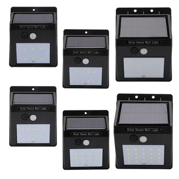 

Solar Power Rechargeable Waterproof LED light Bulb Outdoor Yard lamp 4-20 LEDs Decoration PIR Motion Sensor Night Security light