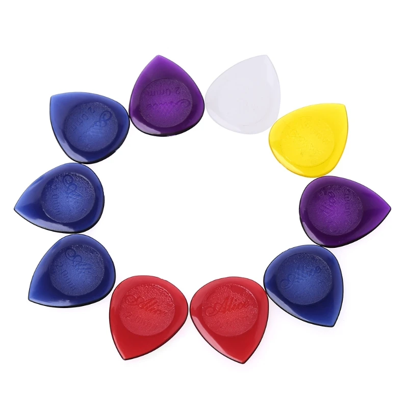 

New 10pcs Guitar Picks Acoustic Electric Plectrums Celluloid Assorted Colors 2mm
