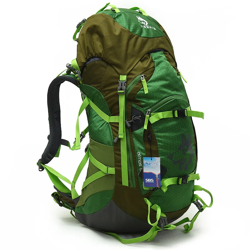 

Waterproof Climbing Backpack Rucksack 55L Outdoor Sports Bag Travel Backpack Camping Hiking Backpack Women Trekking Bag