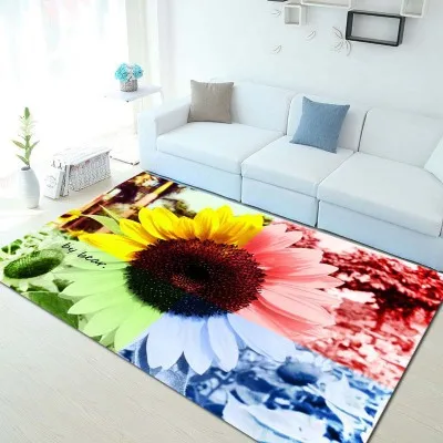summer 6mm ultra-thin 3D carpet Mediterranean style study room computer swivel mat mats living room sofa mats bedroom rectangula