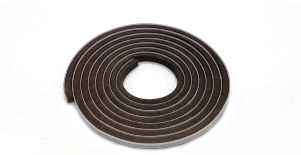 lã, Weatherstrip, porta e janela, marrom, branco, cinza, 15x5mm, 5m, 10m