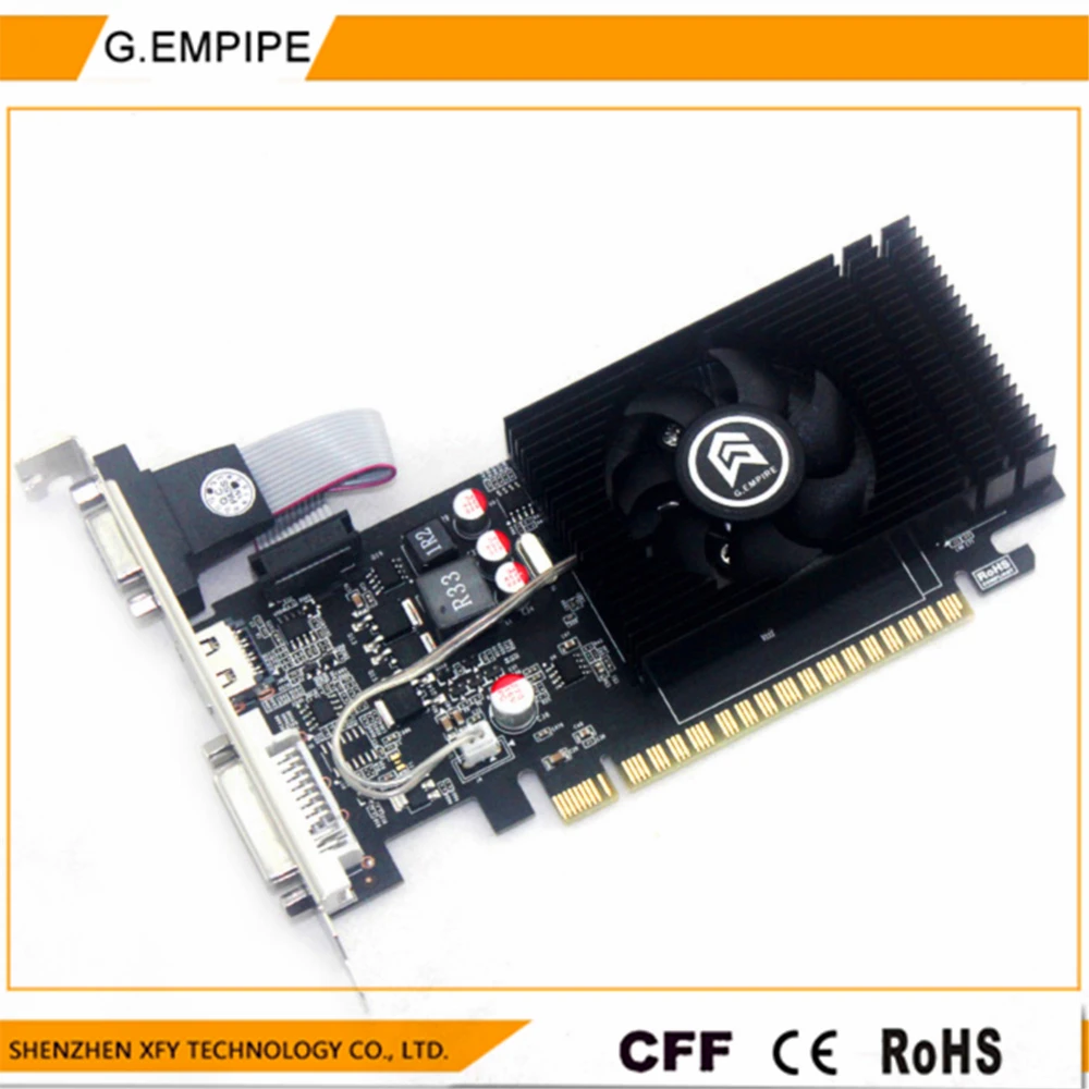 Original vga Graphics Card 2GB DDR3 128Bit GT630 Placa de Video carte graphique Video Card for NVIDIA geforce dell free shipping