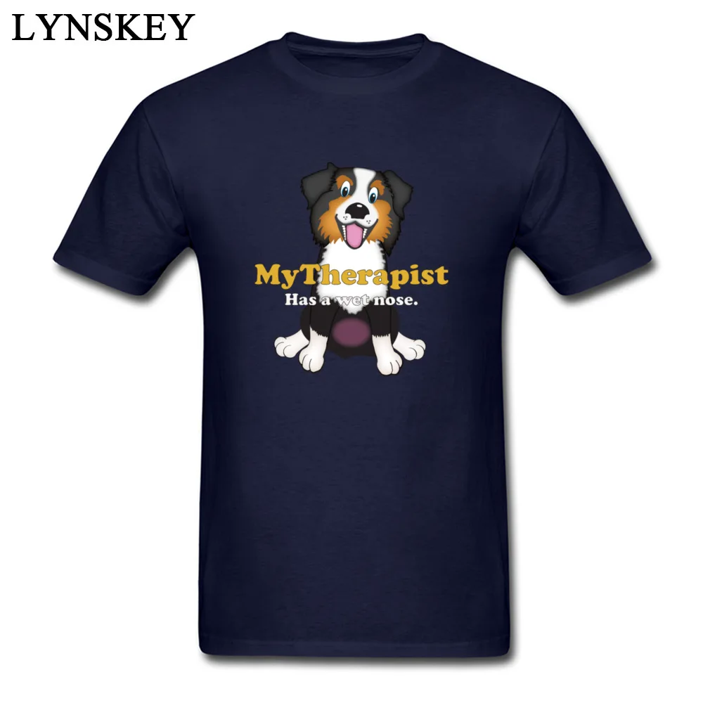 My Therapist Has a Wet Nose - Australian Shepherd_navy