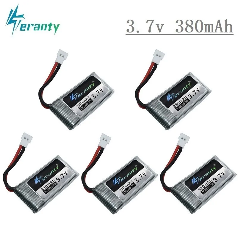 Оригинальный литий-полимерный аккумулятор для Hubsan X4 H107 H107L H107D JD385 JD388 Запчасти