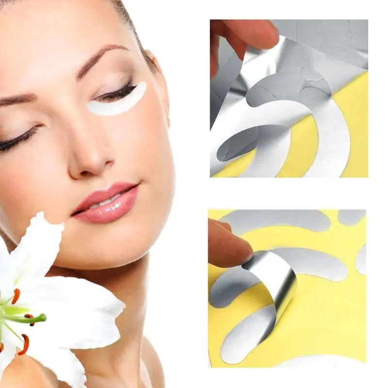 

5 Sheets Non-Woven Fabrics Eyelash Paper Patches Under Eye Pads Lash Eyelash Extension Paper Patches Eye Tips Sticker Wraps