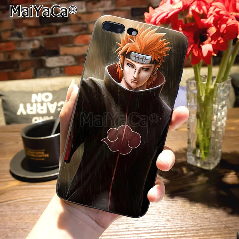 MaiYaCa логотип Akatsuki Naruto красочные милые аксессуары для телефонов Чехол для iPhone 8 7 6 6S Plus X XS MAX XR 5 5S SE 11pro чехол в виде ракушки - Цвет: 4