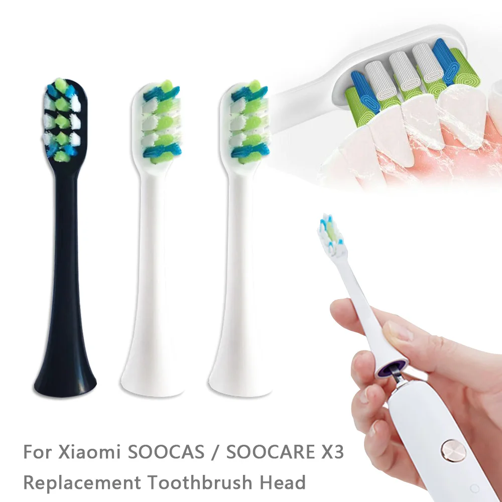 

Replacement Toothbrush Heads for xiaomi electric toothbrush nozzle for Xiaomi Mijia SOOCAS 、X3 SOOCARE tooth brush head 5