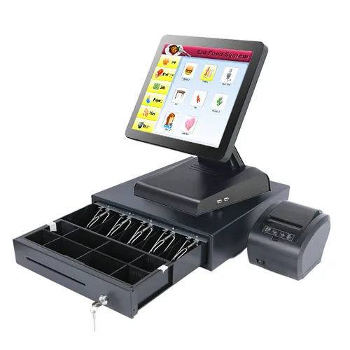 Restaurant Pos Terminal Cheap 15 Pos System With Printer Cash