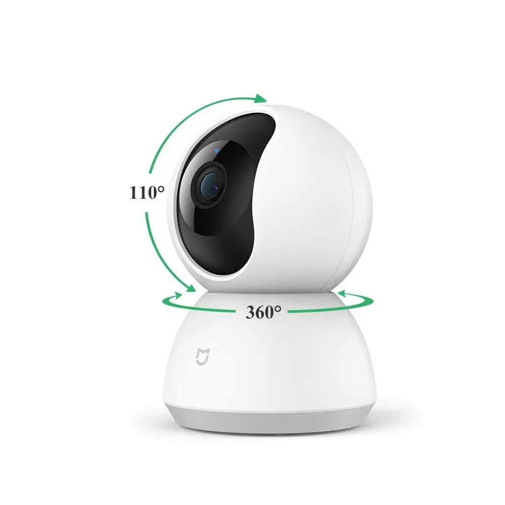 Обновленная версия Xiaomi Mijia 1080P HD Смарт ip-камера WiFi панорамирование ночного видения 360 угол видео веб-камера мониторинг для детской безопасности