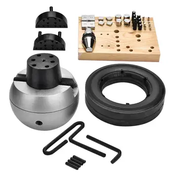 

Professional Jewelry Gemstone Standard Engraving Block Ball Vise Setting Tools Kit with Accessories Jewelry Making Tool