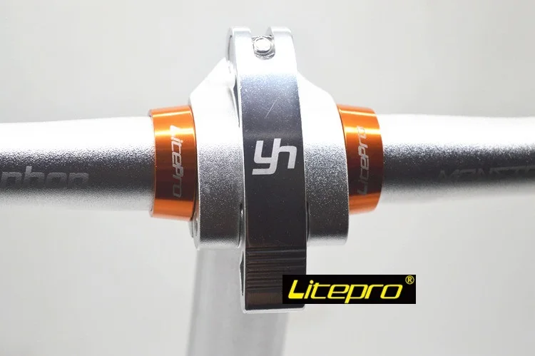 Litepro 412 складной велосипед вынос руля фиксирующее кольцо 25,4 мм руль предел крепления Кольцо складной велосипед аксессуары