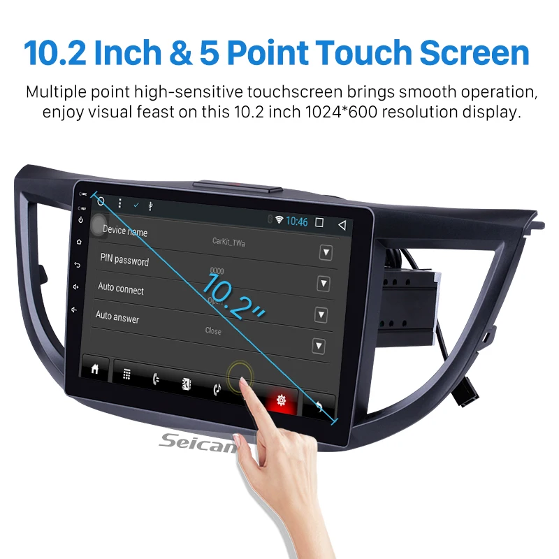 Top Seicane Android 7.1 10.2 Inch Car Radio For 2012 2013 2014 2015 Honda CRV 1Din Tochscreen GPS Multimedia Player Head Unit 2 Top Seicane Android 7.1 10.2 Inch Car Radio For 2012 2013 2014 2015 Honda CRV 1Din Tochscreen GPS Multimedia Player Head Unit 2
