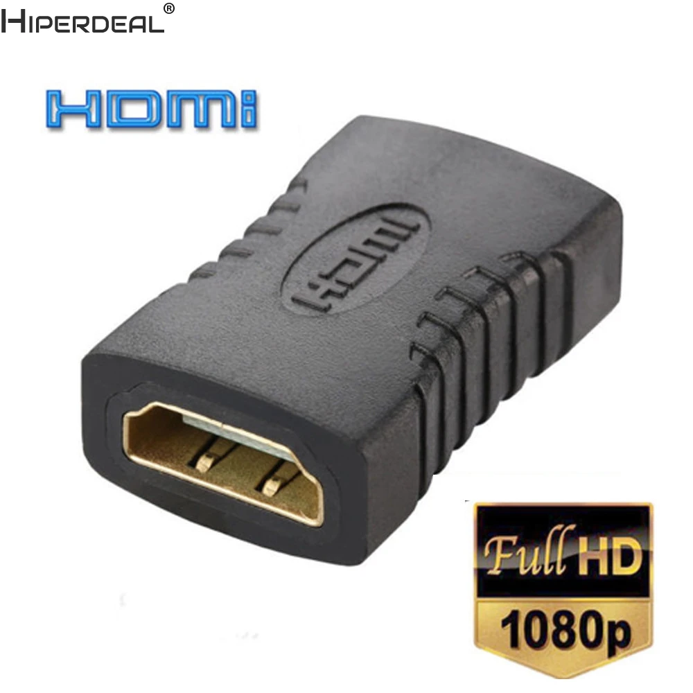 HIPERDEAL HDMI Женский к женскому переходник удлинитель адаптер разъем F/F для HDTV HDCP Oct30HW
