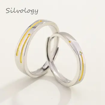 

Silvology 925 Sterling Silver Original Lucky Meteor Shower Rings Silve Exquisite Design Elegant Rings 925 Silver Fine Jewelry