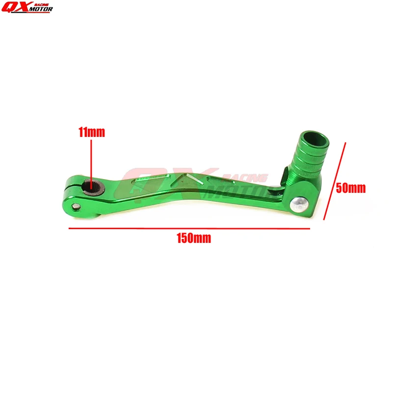 CNC алюминиевый складной рычаг переключения передач для KAYO BSE Apollo Xmotos SSR CRF KLX 50 70 90 110 125 140 150 160 cc Dirt Pit Bike