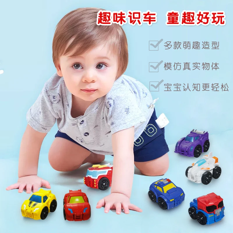 Hot Sale 6cm Rescue Bots Car Toys Transformation Robot Action Figures Toys For Kids Baby Gift mini version deformation King Kong