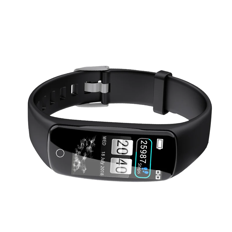 

JULY V8 Smart Wristband Blood Pressure Fitness Smart Band Pedometer Heart Rate Monitor Bracelet Activity Tracker