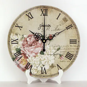 

wholesale waterproof clock more quite desk clocks face home decor table clock living room decor weeding decoration gift