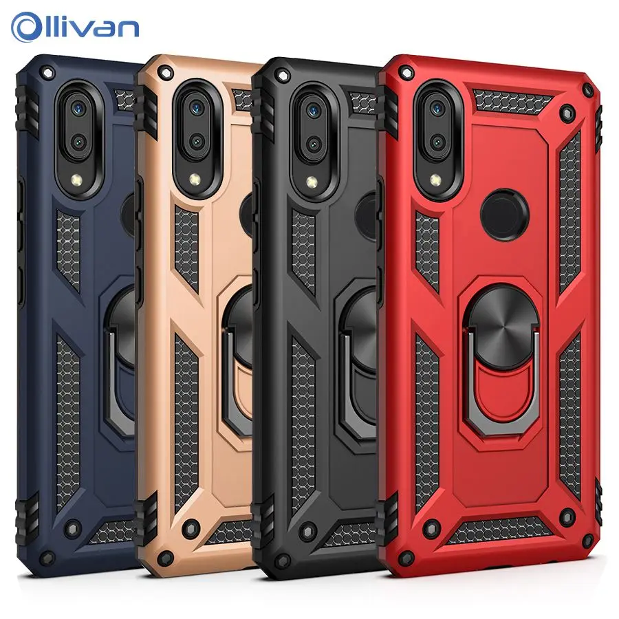 

RedMi 7 Case Shockproof Cover For Armor Rubber Silicone Hard PC Phone Case For Xiaomi Redmi Note 7 Pro Note7 7Pro Bumper Cover