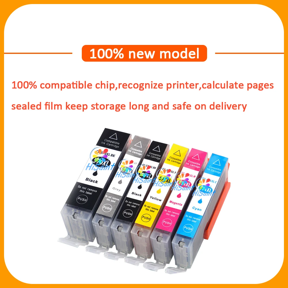 XiangYu For canon 550 pgi 550 cli-551 XL Compatible ink cartridge PGI550 CLI551 for Canon PIXMA IP7250 MG5450 MX925 MG6450 MG5650 (1)