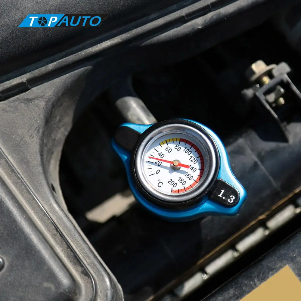 Universal Thermo Thermostatic Radiator Cap Cover with Water Temperature