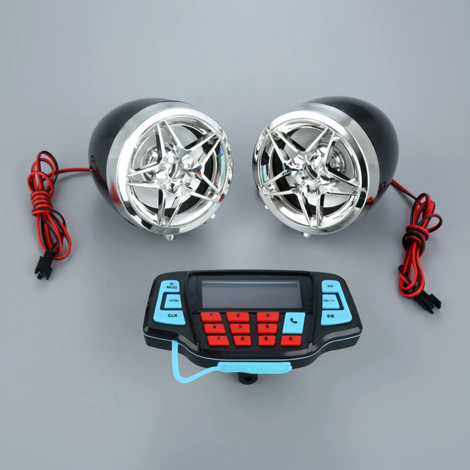 Мотоцикл MP3 музыкальный плеер мотоцикл аудио громкой связи Bluetooth стерео колонки FM