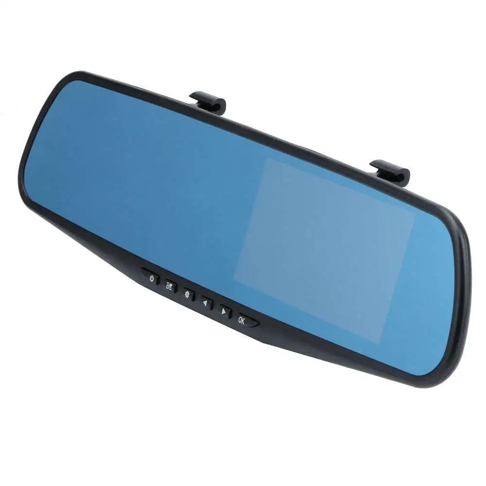  43 zoll TFT Dual Len HD Auto SUV DVR Video Dash Kamera 1080P Wasserdichte Video Tachographen Cam Fa