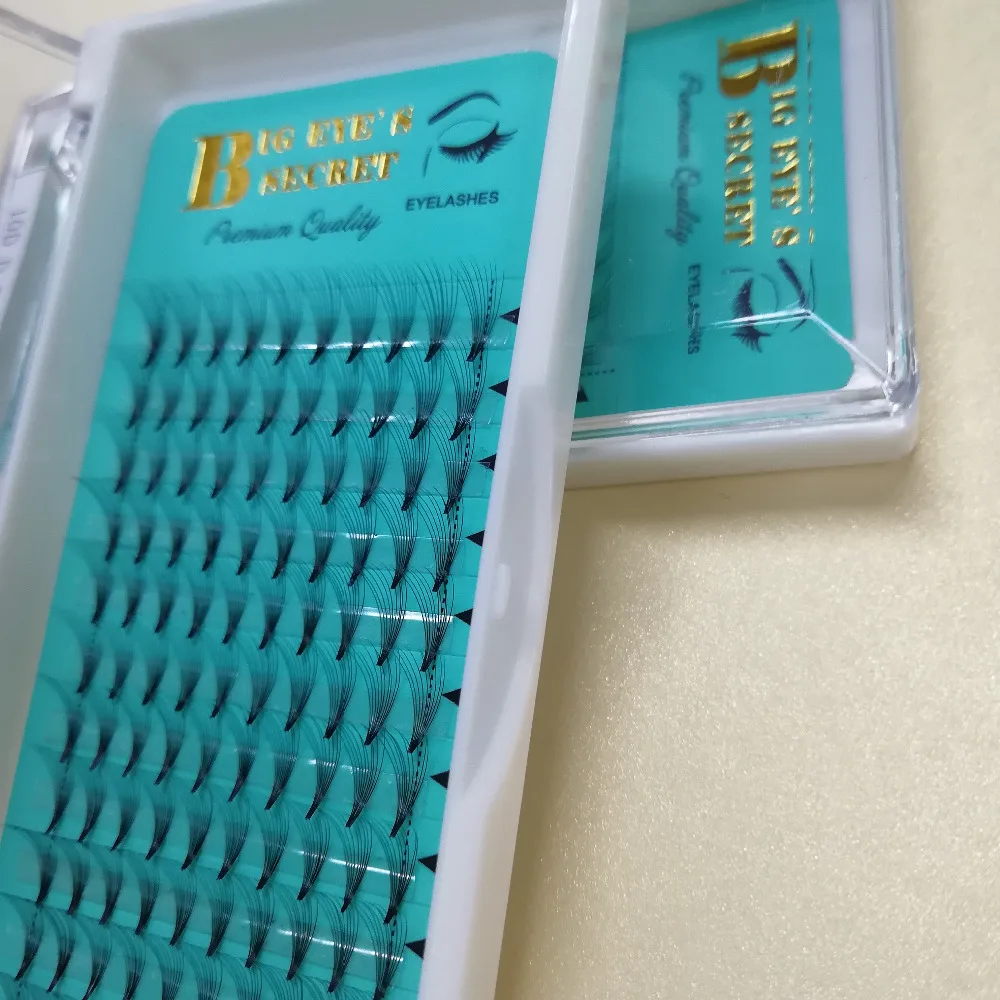 

Premade Volume Eyelash Fans 10D Russian Eyelashes Extension Permanent Individual Eyelash Professional Extension