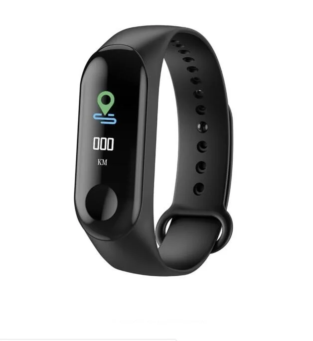 Смарт браслет M3 для фитнеса Band 3 большой сенсорный экран OLED функция сообщений