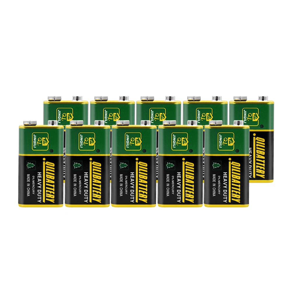 6F22 PPP3 6LR61 9V марганцево цинковая Батарея сверхповышенной мощности для сухая