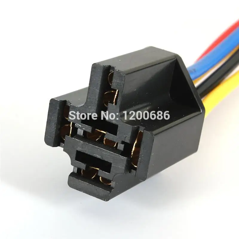 Предварительно проводной 5 контактный релейный монтажный разъем|5 pin relay|pin relaysrelay