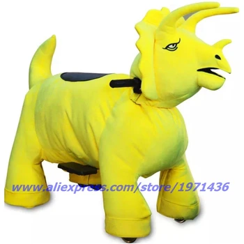 

2020 The Latest Design Remote Control Battery Coin Operated Electric Cute Plush Animal Ride On Toys