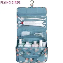 FLYING BIRDS! wash bag Women Cosmetic Bags Multifunction Makeup portable Bag toiletry kits waterproof Travel Bags Lady LS8904fb