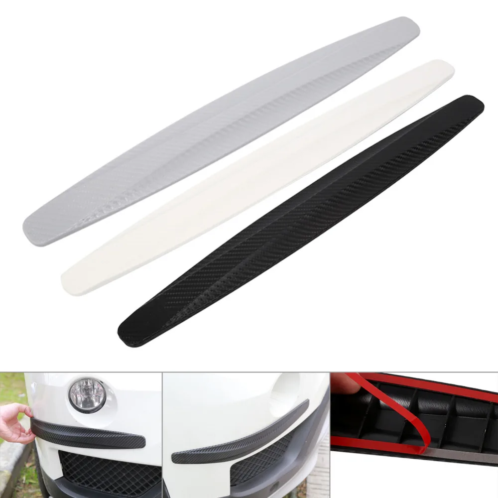 2 шт. наклейки на передний и задний бампер из углеродного волокна|bumper protector|bumper