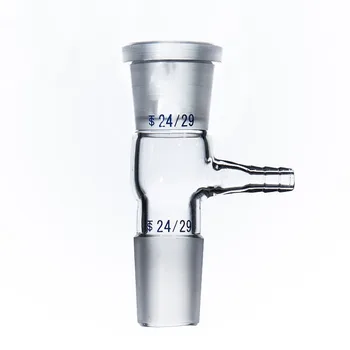 

24/29,Glass Straight Tube Vacuum Take-off Adapter,Gas Inlet Adapter
