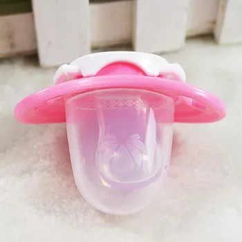 

Safe Baby Infant Cute Mini PP Silicone Round Nipple Baby Soother Toddler Pacy Nipples Teether Pacifiers Gifts For Kids S2