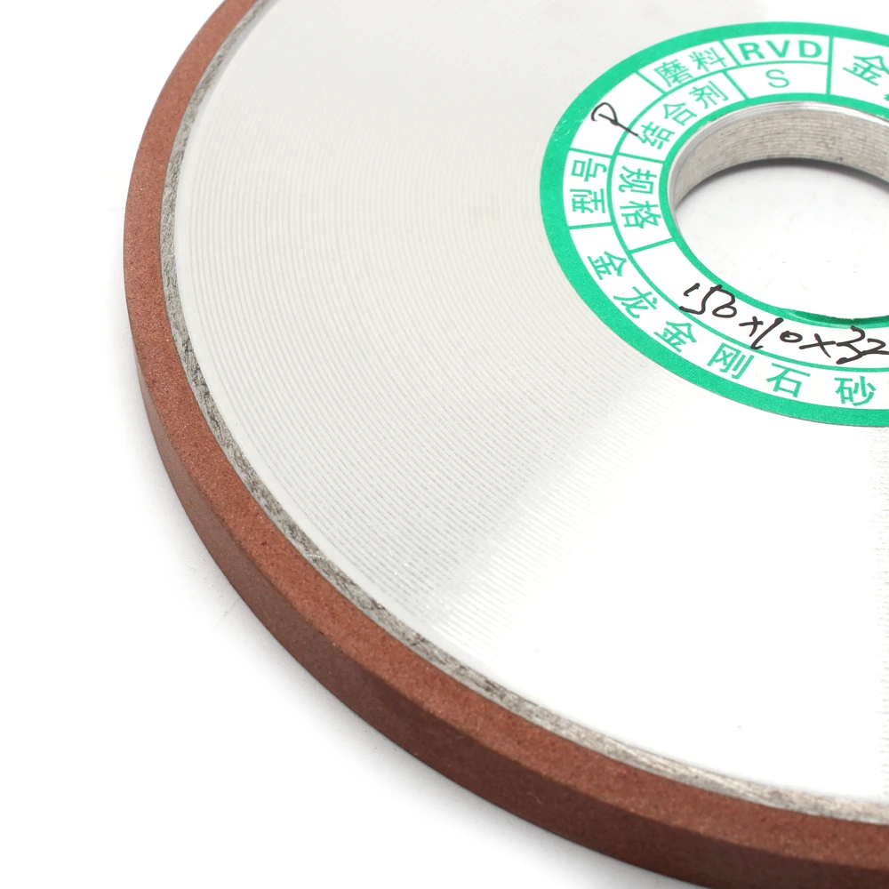 150x32x10x4mm  Diamond Grinding Wheel Flat Resin Bond Grinder Disc For Milling Cutter Sharpener Abrasive Rotary Tool