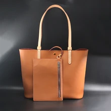 WOONAM полностью ручная сумка из натуральной телячьей кожи, окисленная воловья кожа, большая ручная сумка WB694