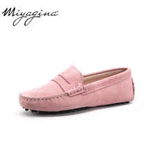 Высокое качество; Новинка года; женская обувь из натуральной кожи на плоской подошве; Брендовая обувь для вождения; сезон зима-весна-лето; женская повседневная обувь