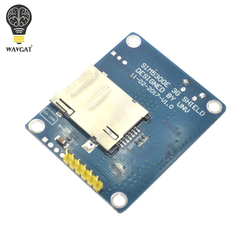 WAVGAT SIM5300E 3g модуль макетной платы четырехдиапазонный GSM GPRS gps SMS с PCB антенной