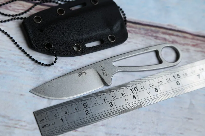 JUFULE OEM ESEE IZULA Rowen 12992 Lámina D2 Táctico Hoja Fija KYDEX Caza Que Acampa Cuchillo de la Supervivencia Al Aire Libre Herramientas EDC