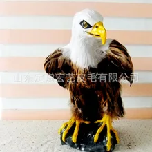 Моделирование животных перья Орел 30x20 см модель игрушки, полиэтилен и меха животных Смола ремесленных, реквизит, украшения подарок d0124