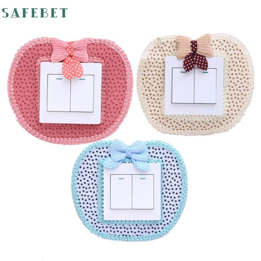 

Pastoral Style Switch Cover Creative Apple Shape Switch Stickers Wonderful drop shipping