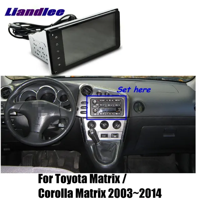 Liandlee For Toyota Matrix Corolla 2003 2017 Car Android Liandlee For Toyota Matrix Corolla 2003 2017 Car Android Radio Player Gps Navi Maps Hd Touch Screen Tv Multimedia