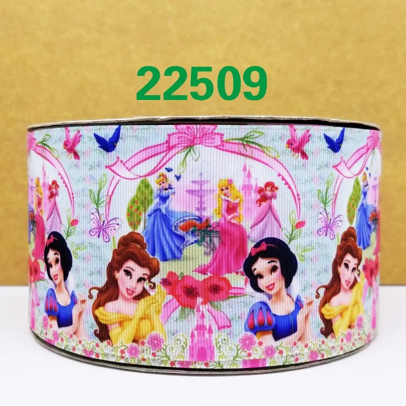 50 ярдов мультфильм напечатанный grosgrain ленты 22123
